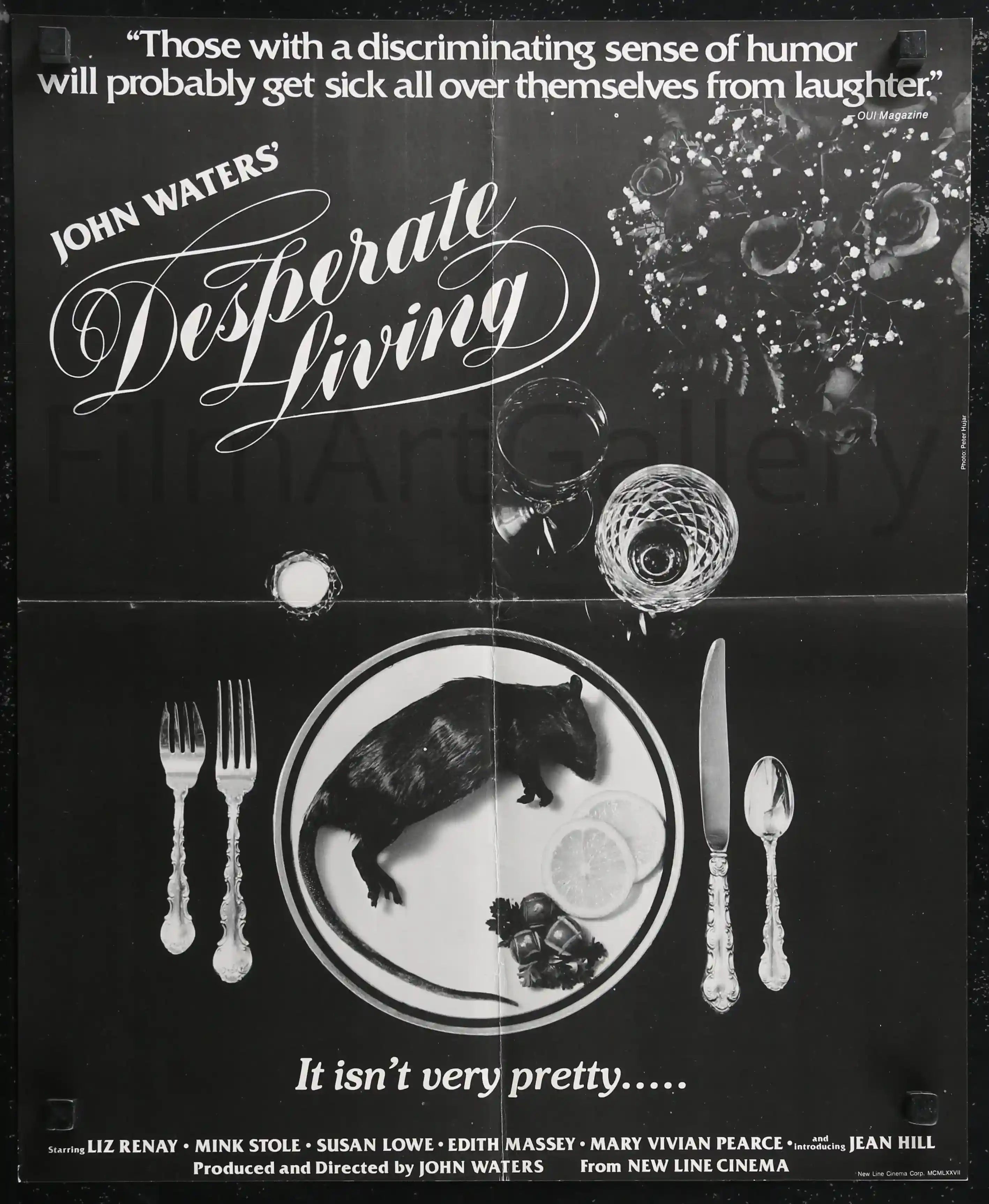 Desperate Living Original Vintage Movie Poster