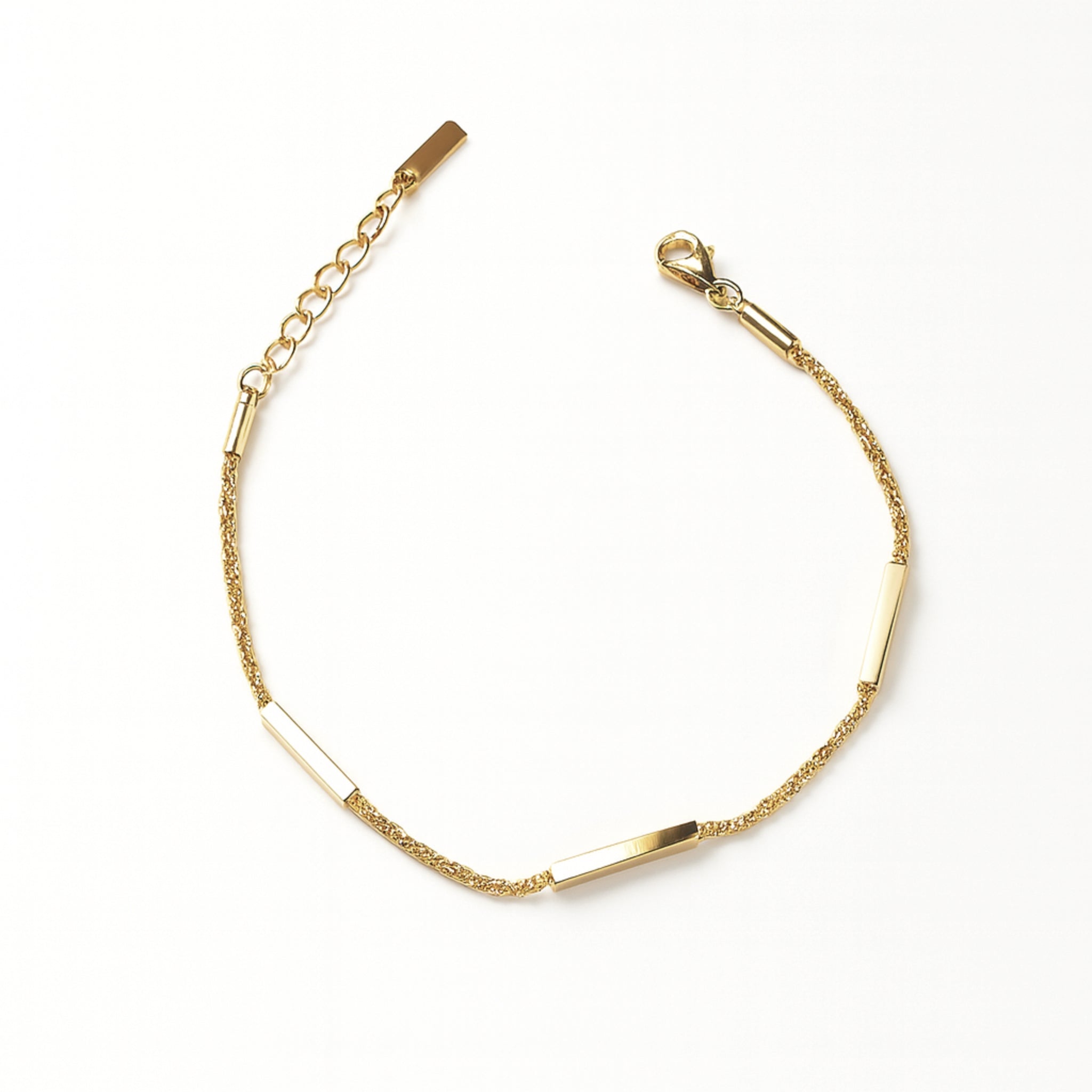 Bracciale Line Bar Glow in Acciaio Inox