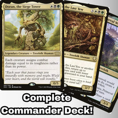 MTG Commander Deck EDH Deck Doran, the Siege Tower 100 Magic Cards Custom Deck Treefolk Tribal Moonveil Games