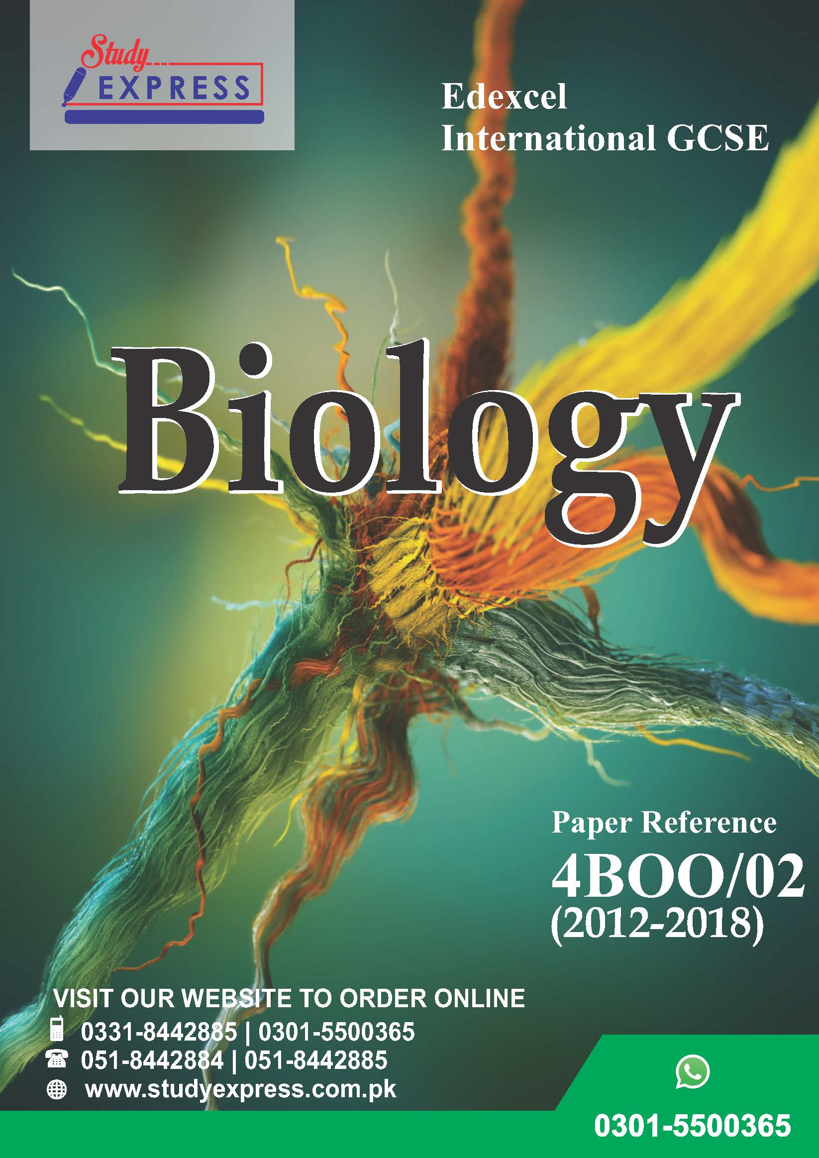Edexcel IGCSE Biology Paper 2 B Past Papers (2012-2018)