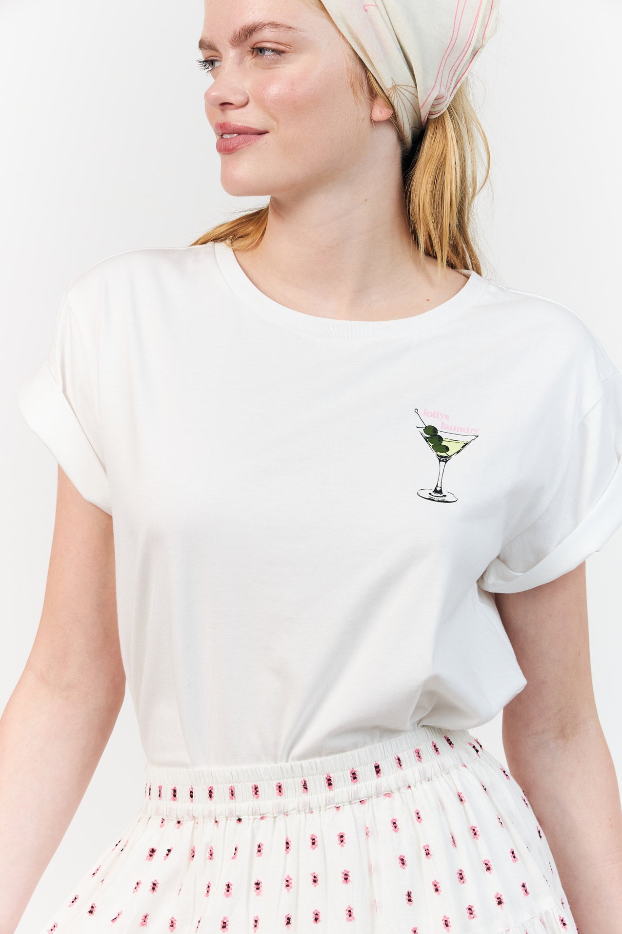 Lollys Laundry EleanorLL T-Shirt T-shirt 01 White
