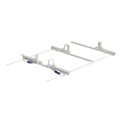 Prime Design ErgoRack Rotation 3 Crossbar Rack, For Fullsize Pickups W/ Toppers, 8 FT Channel, 62 In Crossbars Model RR3-PU3-62-HM