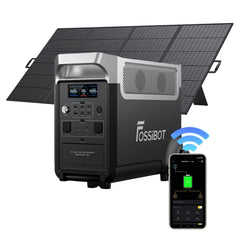 FOSSiBOT F3600 Pro + 420W Portable Solar Panel | Solar Generator Kit
