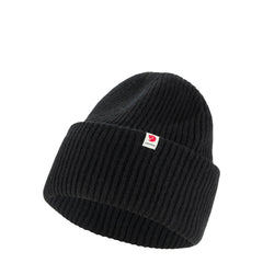 Fjallraven Heavy Beanie Black - Parasol Store