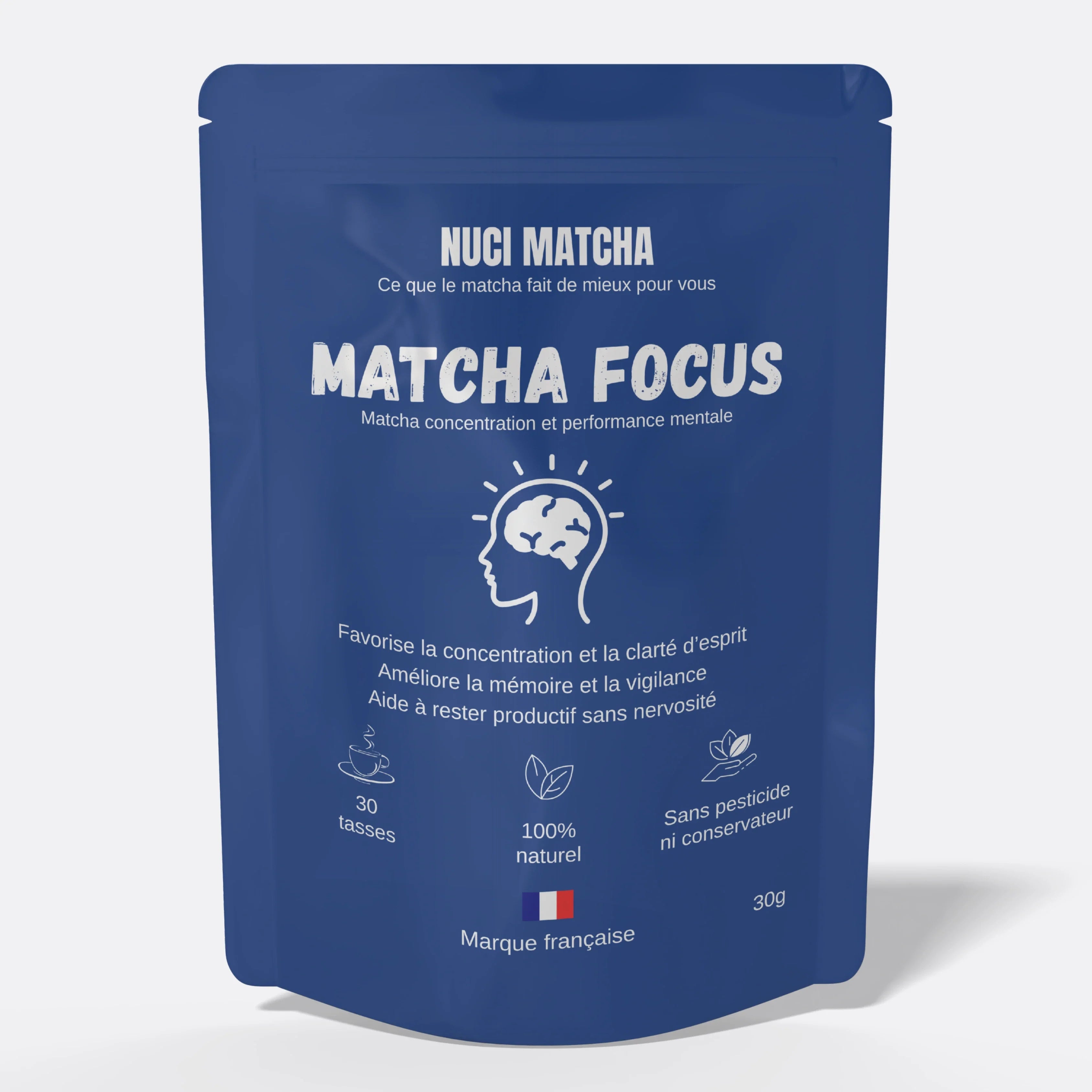Matcha Focus – Concentration et performance intellectuelle