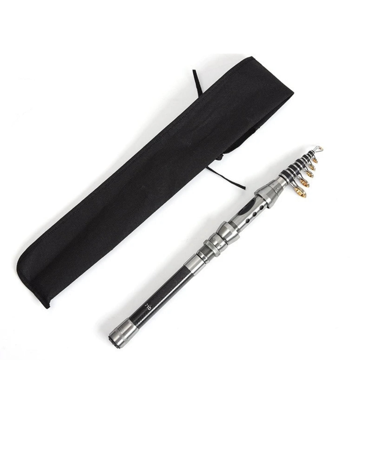 Carbon Fiber Telescopic Fishing Rod | Ultra-Light 6'8"