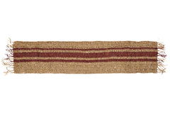 Marrakech - Runner Raffia Striscia Terra