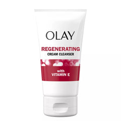 Olay Regenerist Cream Face Wash - Gezichtsreiniger met Vitamine C en BHA – Verhelderend & Exfoliërend – 150 ml