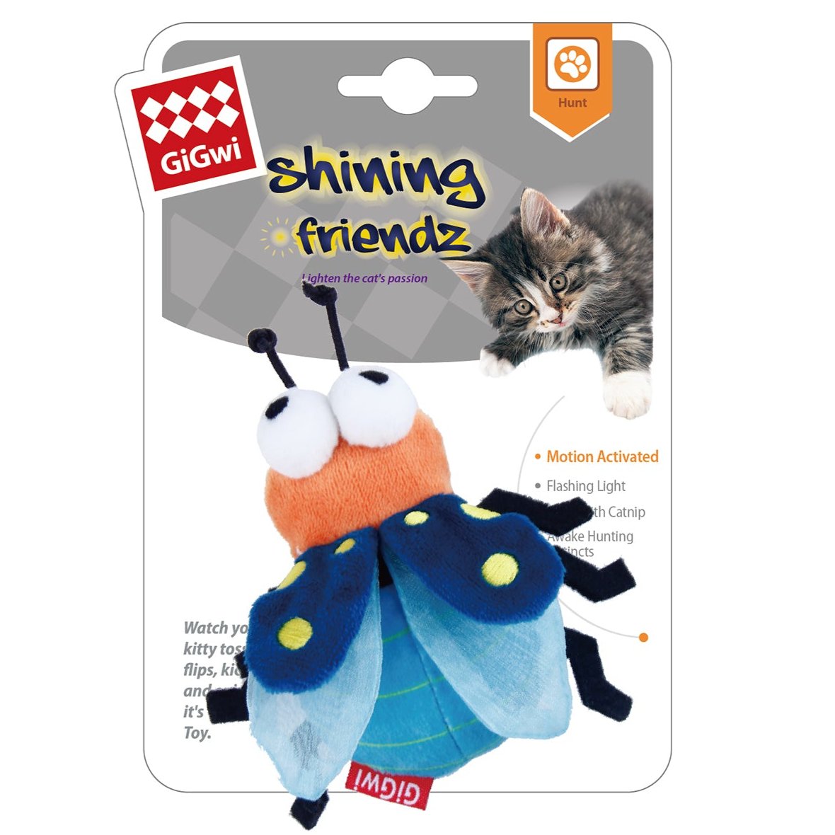 GiGwi Shinning Friends Firefly Cat Toy