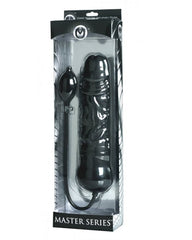 Leviathan Giant Silicone Inflatable Dildo - Black