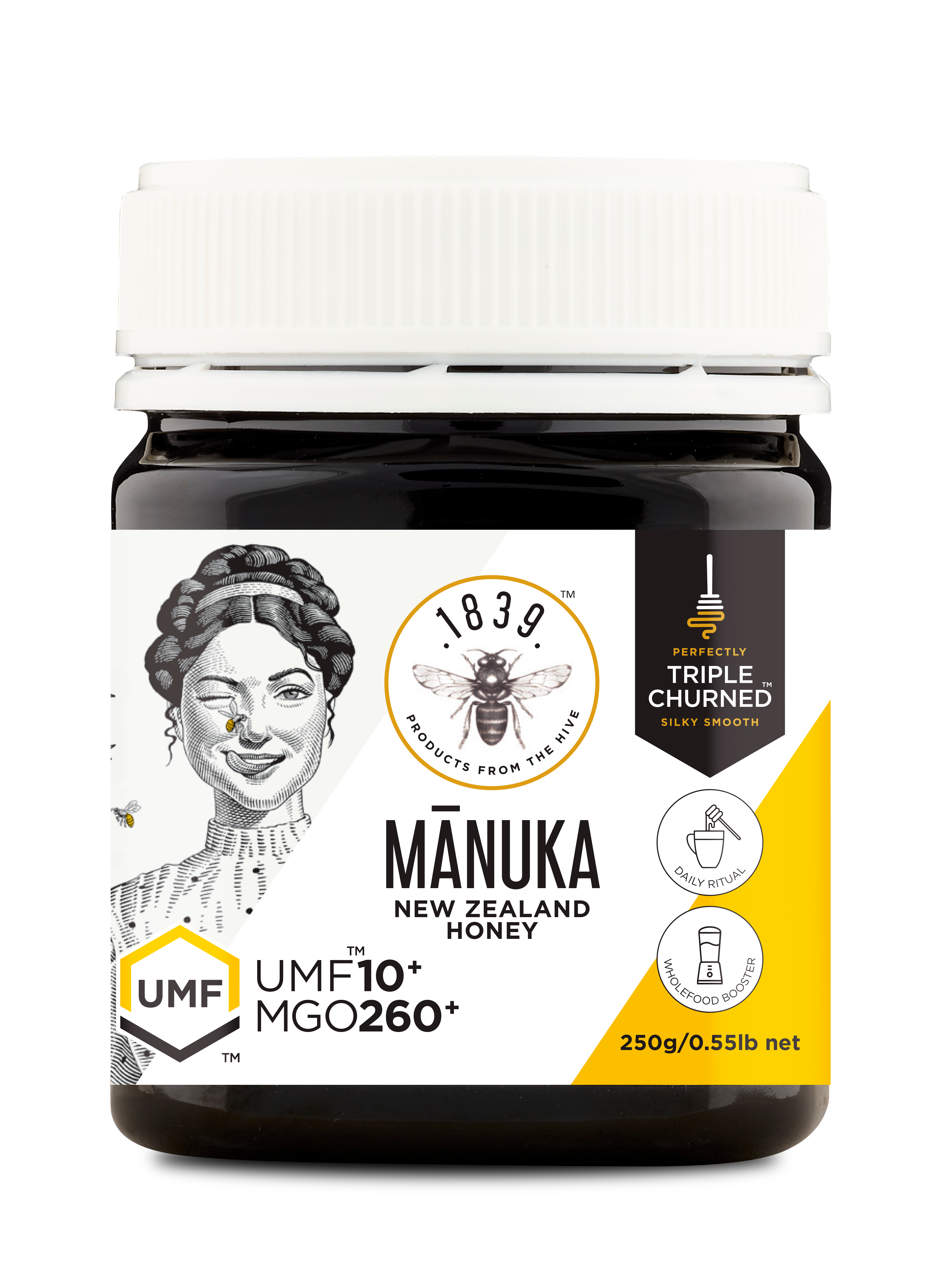 1839 Honey Manuka Honey UMF 10+ 250g
