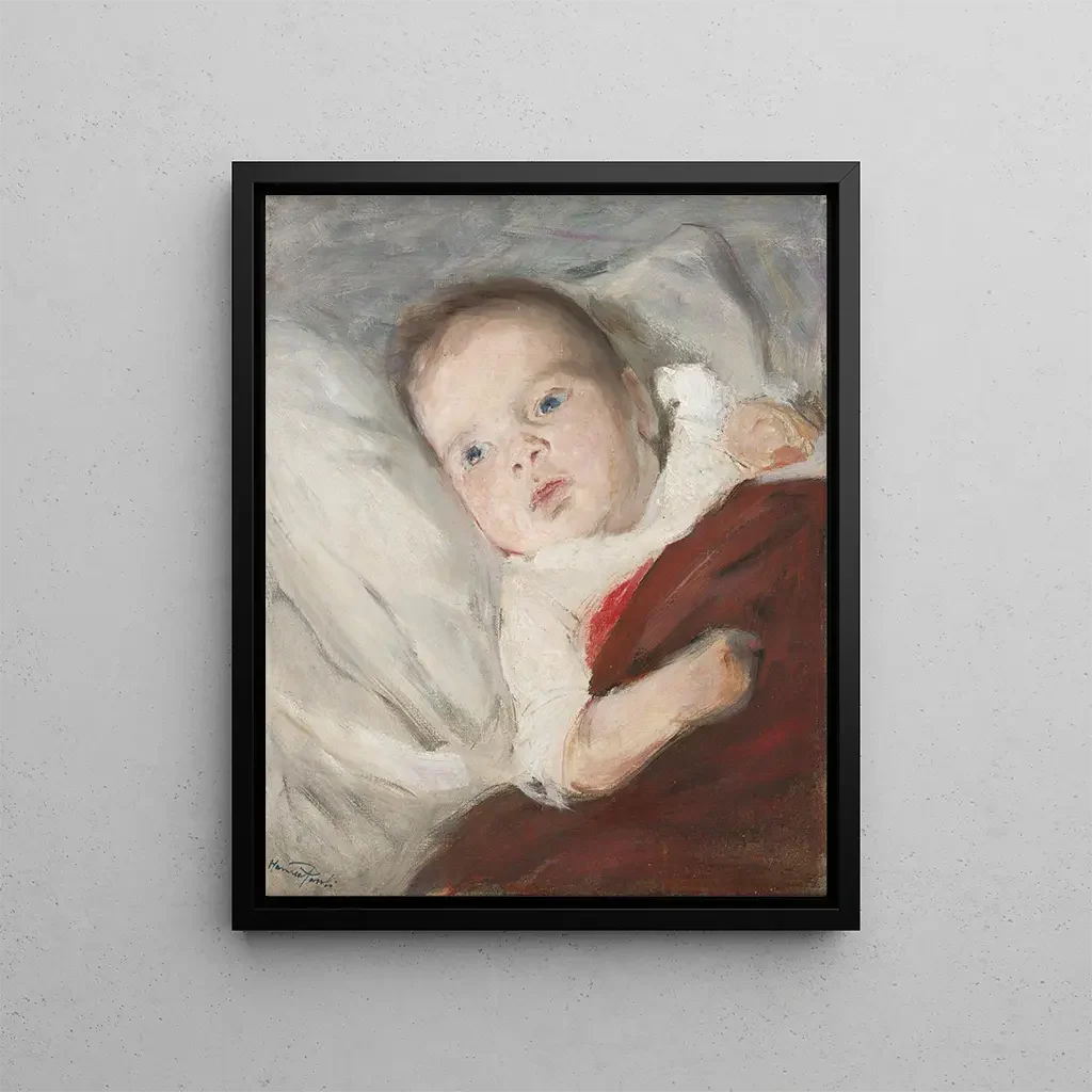 Hanna HirschPauli - The Artists Son Gran discovers the candle light for the first time.webp