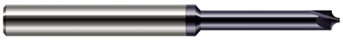 994610-C3 0.0100" Radius x 0.0100" Pilot DIA x 0.1560" (5/32) Neck Length - 5° Flare - 2 FL - AlTiN Coated