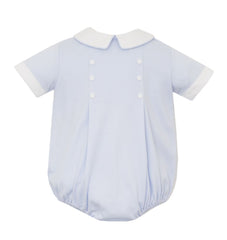 PETIT BEBE BOYS LIGHT BLUE KNIT BUBBLE