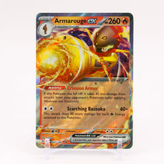 Armarouge ex - 027/182 Paradox Rift Double Rare Pokemon - NM/MINT