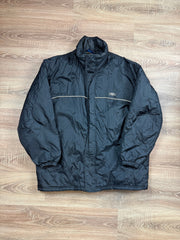 Vintage 00s Black Umbro Puffer Jacket (L)
