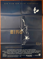 Affiche allemande BIRD Charlier Parker CLINT EASTWOOD Jazz FOREST WITHAKER 1988