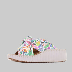 CABELLO TORCH FLORAL - Women Slides - Collective Shoes
