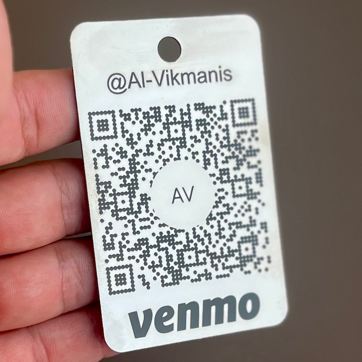 Venmo Custom Bag Tag