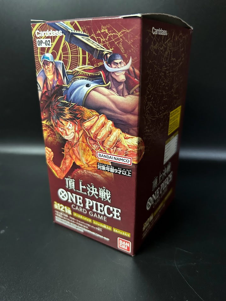 【OP-02】Summit Battle Booster BOX & CASE〔Factory Sealed〕 - Collector’s Item from Omotenashi TCG | Japanes Trading Card Game Store.