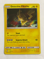 Detective Pikachu 10/18 Pokemon Detective Pikachu Card Holo Rare Near Mint