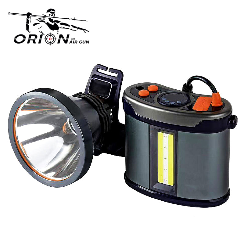 foco potente caceria caza led blanco outdoor camping 2.000