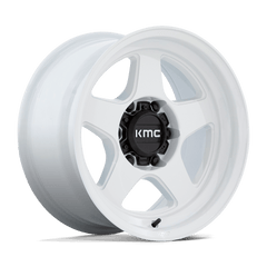 KMC KM728 Lobo 17x8.5 6x120 -10 66.9 Gloss White