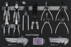 LT700 WERKSTATTWAGEN, 5 SCHUBLADEN, BASIC, 173-TLG. KRAFTWERK