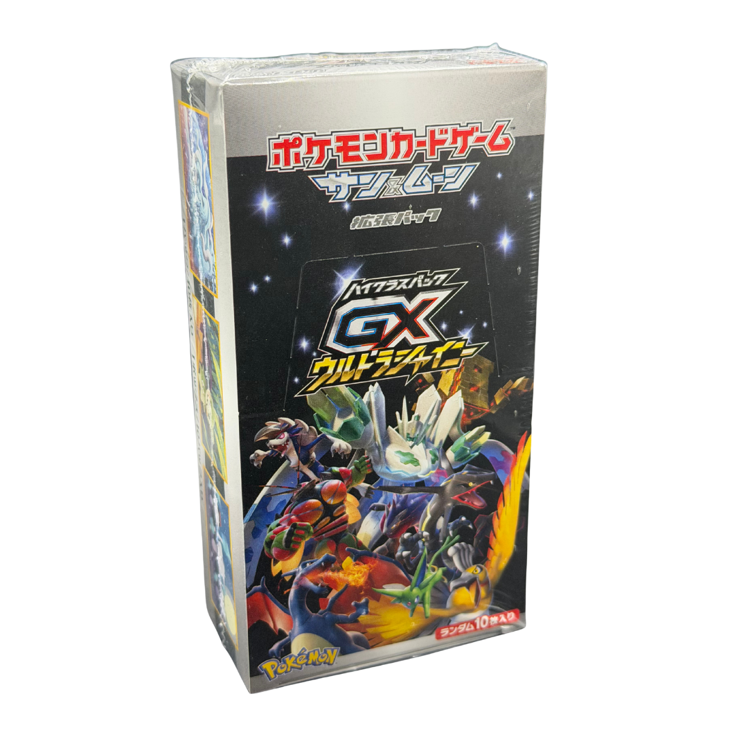 Japanese GX Ultra Shiny Booster Box (Hidden Fates)