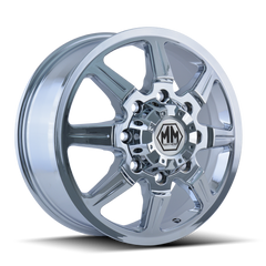 MAYHEM MONSTIR 8101 17x6.5 8x165.1 134 130.18 FRONT CHROME - TheWheelShop.ca