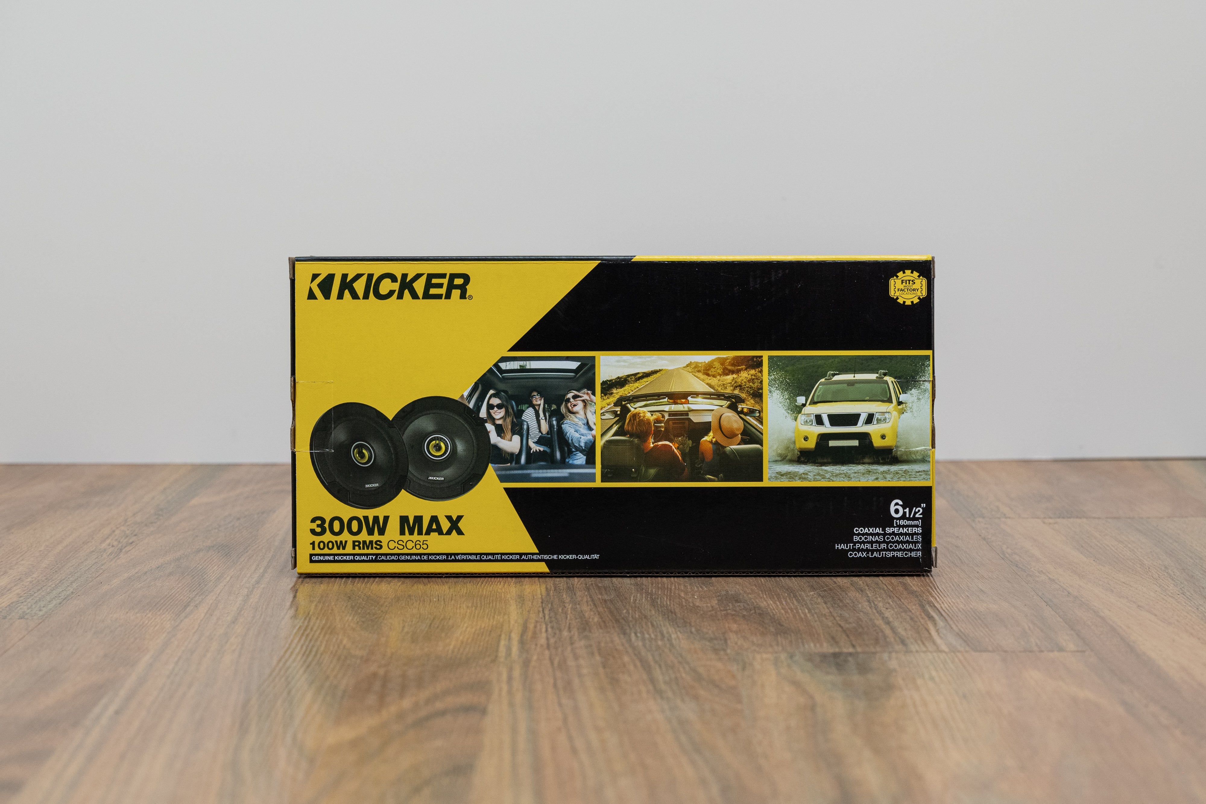 Kicker 6.5” Speakers (46CSC654) – 1x Pair