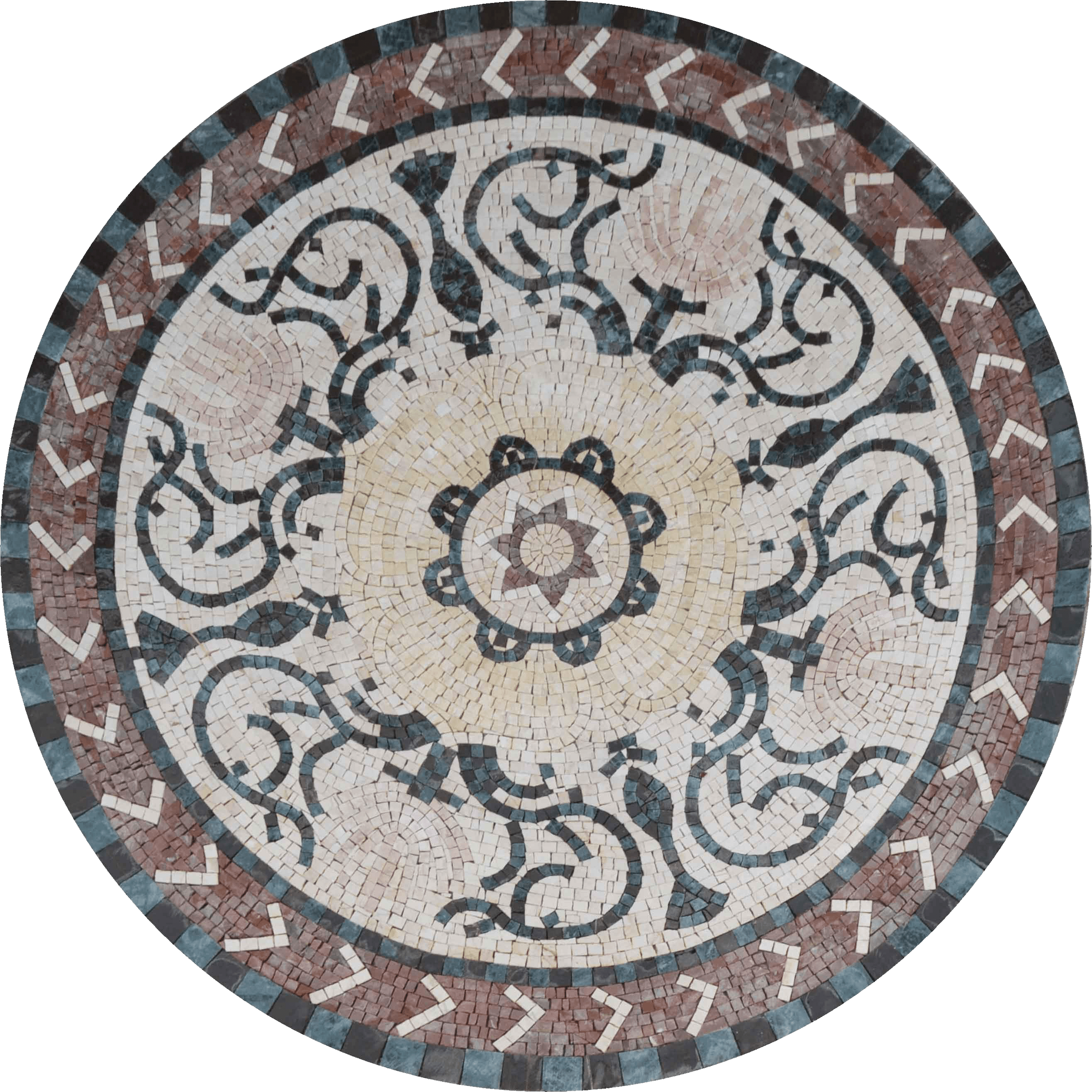 Mosaïque Médaillon Fiona