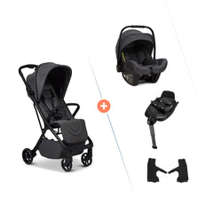 MOON Buggy ZOÉ 3in1 (Anthrazit / Nuna Pipa Next und Base Next)