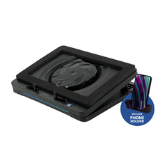 Rexus B400 Frost Cooling Pad Breeze RGB - Pendingin Laptop 2400RPM Type C
