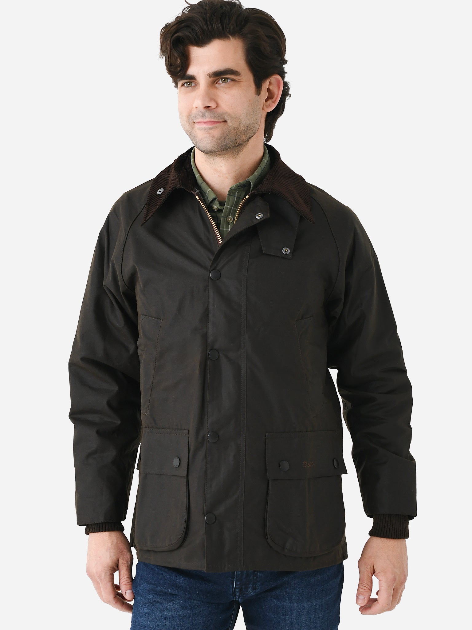 Barbour Men's Classic Bedale Wax Jacket - Saint Bernard