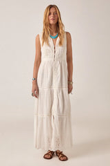 Maison Hotel Gino Dress in White