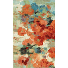 Mohawk Home Colorful Abstract Floral Garden Area Soft Rug