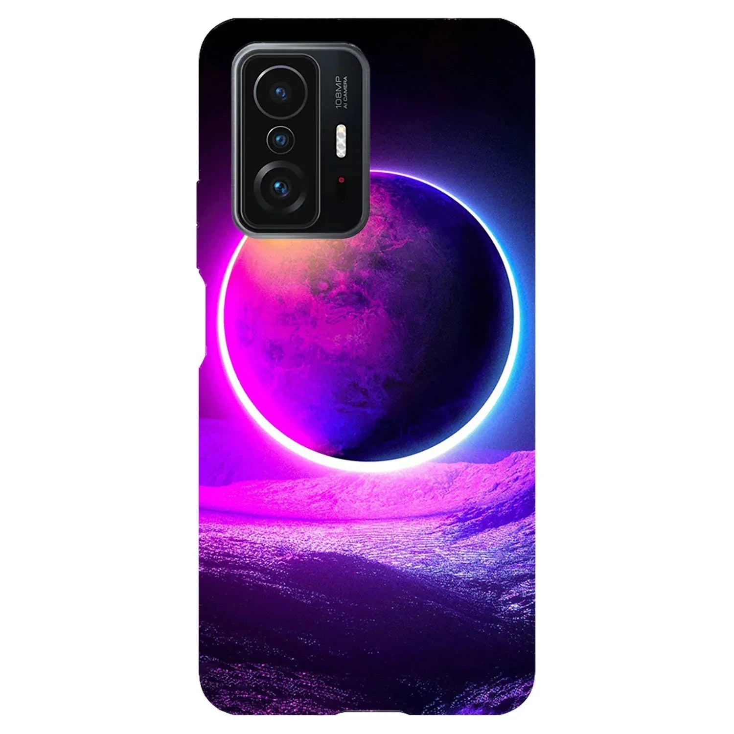 Husa compatibila cu Xiaomi Mi 10T Pro 5G model Neon Planet, Silicon, TPU, Viceversa - Viceversa