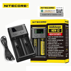 Nitecore New i2 | Cargador de Baterías Inteligente