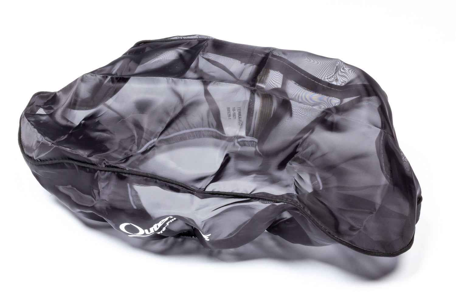 Outerwears 10-1021-01 Pre-Filter Black Oval 15 in x 5.5in x 3.75in Tall