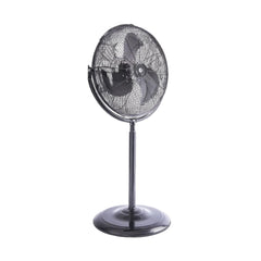Equation metal Stand Fan 45cm 120W - Black