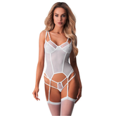 Corsetto in tulle con ferretto Arrowel White