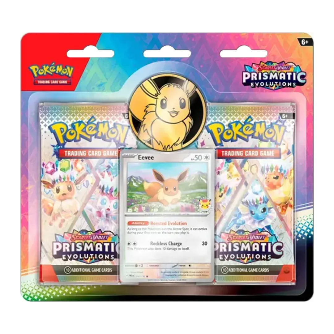 Scarlet & Violet: Prismatic Evolutions - 2 Booster Blister