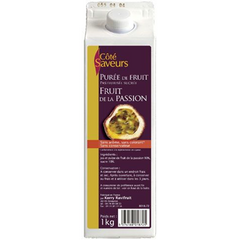 Purée de fruit de la passion lot de 2 briques de 1 L Côté Saveurs