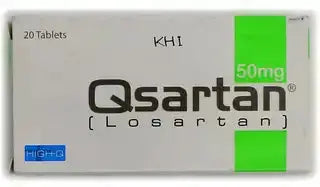Qsartan Tablets 50mg ��� Losartan Potassium for Hypertension Treatment