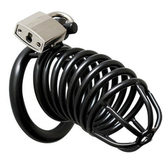 Metal Male Chastity Device With Padlock - UABDSM