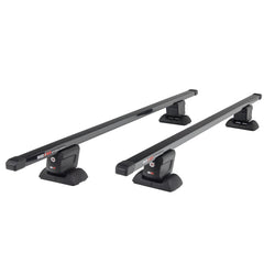 B-WARE Ridigo Steelbar Dachträger für Fixpunkt / Befestigungspunkte 135cm