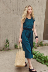 Robe Robin Eve Gravel Émeraude