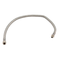 Rancilio Silvia Pro 1/8" F x 1/8" M Stainless Supply Hose - 490 mm