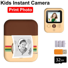 Appareil Photo Instantané Enfants Double Objectif